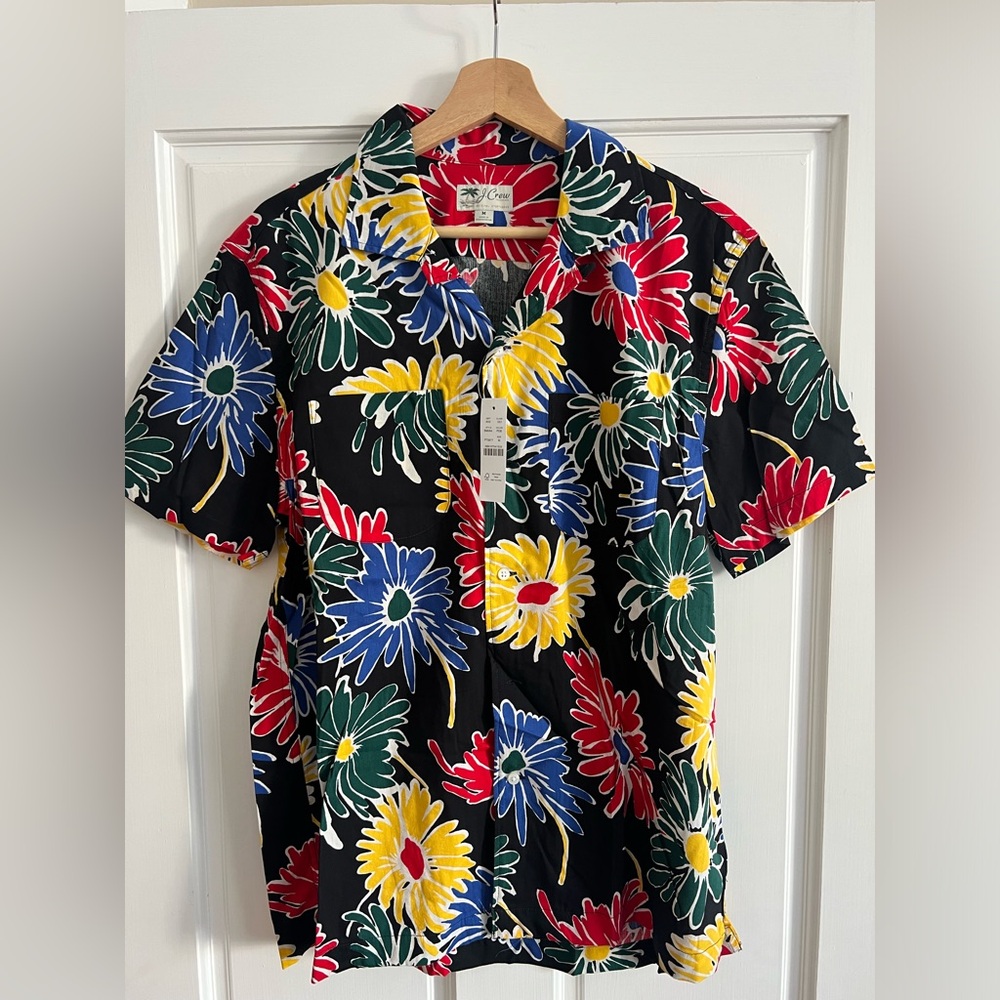Jcrew Short Sleeve Button Up